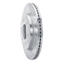 R1 18-21 Lincoln Navigator Rear Drill & Slot Silver Rotors