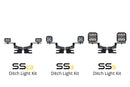 Diode Dynamics 17-22 Ford F250/F350/F450/F550 Super Duty Stage Series Backlit Ditch Light Kit