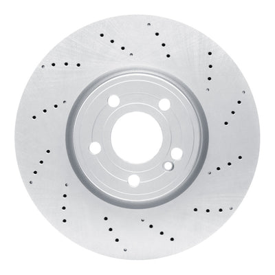 DFC 19-25 Mercedes-Benz GLA250 (USA/Canada) Front Drilled Hi-Carbon Alloy Geomet Coated Rotor