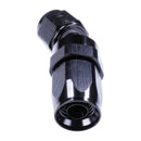 Russell 8AN ProClassic 30 Degree Hose End - Black