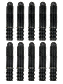 Moroso Bullet Nose Black OX Studs - 5/16-18 X 5/16-24 X 1 5/8 (10 Pack)