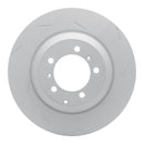 DFC 18-23 Porsche Panamera Left Rear Slotted Hi-Carbon Alloy Geomet Coated Rotor