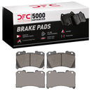 DFC 22-25 Toyota GR Yaris (Mexico) Front 5000 Advanced Low Metallic Brake Pads