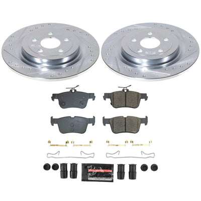 Power Stop 21-24 Ford Mustang Mach-E Front and Rear Z23 Evolution Brake Kit