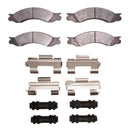 DFC 04-10 Chevrolet C4500 Kodiak Rear Heavy Duty Pads and Hardware Kit
