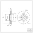 DFC GeoSPEC Coated Rotors - Plain