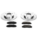 Power Stop 97-00 Ford F-150 Front Z23 Evolution Sport Brake Kit w/Calipers
