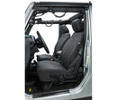 Bestop 13-18 Jeep Wrangler JK Front Seat Covers (Black Diamond)