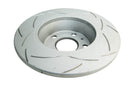 DBA 09-15 Audi TT Quattro Rear Slotted Street Series Rotor