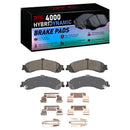 DFC 00-06 Cadillac Escalade Rear Geospec Rotors w/4000 HybriDynamic Brake Pads w/Hardware