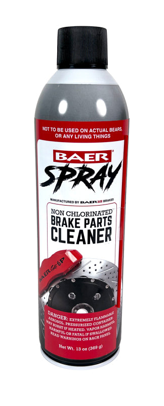 Baer Brakes Spray Brake Cleaner Non-Chlorinated, Technical Grade, 13oz (369g) Can (Aerosol)