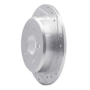 R1 93-98 Jeep Grand Cherokee Front & Rear Drilled & Slotted Silver Brake Rotor Set
