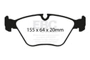 EBC S20 Brake Pad and Rotor Kit