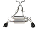 aFe Takeda 2-1/2 in 304 SS Cat-Back Exhaust System Infiniti G37 08-13/Q60 14-15 V6-3.7 w/ Black Tips