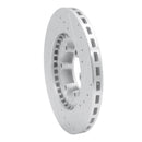 R1 86-95 Dodge Raider Front Left Drilled & Slotted Silver Brake Rotor