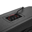 DS18 Jeep Gladiator JT 2020-UP 4 x 8in Subwoofers Included (ZR8.2D) Underseat Box Black -LED Lights