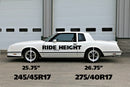 Ridetech 78-88 GM G-Body Small Block StreetGrip Suspension System w/ RQ-S Shocks