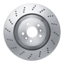 DFC 20-25 BMW X4 Left Rear Drilled Brake Rotor