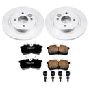 Power Stop 02-04 Ford Focus Front & Rear Z17 Evolution Geomet Coated Brake Kit