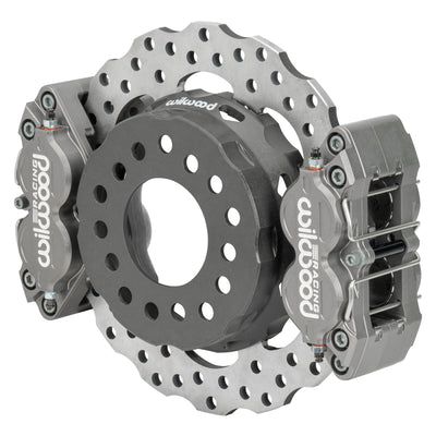 Wilwood Big Ford New Style Dynapro SA Lug Drive Dynamic Dual Rear Drag Brake Kit- 2.50 Offset
