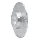 R1 62-80 MG MGB Front Drilled & Slotted Silver Brake Rotor Set