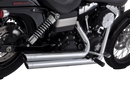 Vance & Hines HD Dyna 06-09 Big Shots Staggered Chrome Full System Exhaust