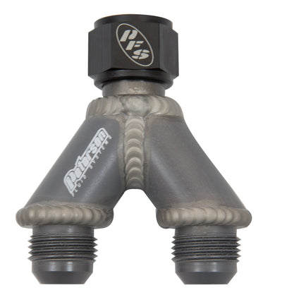 Peterson Fluid Systems Y-Manifold -10AN Female To -10/10