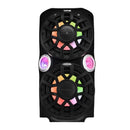 DS18 2015+ Polaris Slingshot Center Console Enclosure w/ 2x 6in NXL-IQ6/BK & PRO-TW7LD Speakers