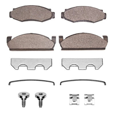 DFC 74-83 American Motors Pacer Front Ultimate Duty Performance Brake Pads and Hardware Kit
