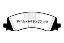 EBC S3 Brake Pad and Rotor Kit