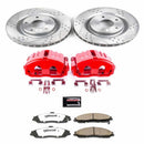 Power Stop 05-13 Chevrolet Corvette Front & Rear Z26 Street Warrior Brake Kit w/Calipers