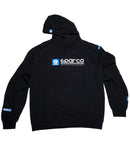 Sparco Sweatshirt Hooded charcoal Grey Lrg