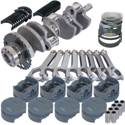 Eagle Chevy LS3 4.000in Crank 24 Tth Reluctor 6.125in H-Beam -14cc 4.065in Pistons Rotating Assembly