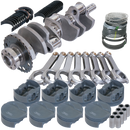 Eagle Chevy LS3 4.000in Crank 24 Tth Reluctor 6.125in H-Beam -14cc 4.065in Pistons Rotating Assembly