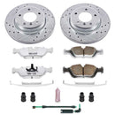 Power Stop 01-05 BMW 325xi Front & Rear Z26 Street Warrior Brake Kit