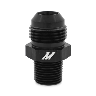 Mishimoto Aluminum -8AN to 1/4 NPT Fitting - Black
