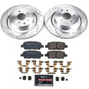Power Stop 14-15 Infiniti Q60 Rear Z23 Evolution Kit w/Calipers
