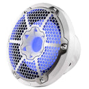 DS18 Subwoofer & Enclosure 10in 300 Watts RMS 4 ohm SVC White