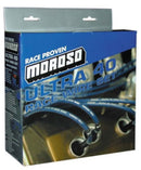 Moroso GM LS Ignition Wire Set - Ultra 40 - Sleeved - Coil-On - 12in Wire - Black