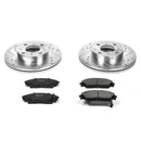 Power Stop 90-91 Honda CRX Front & Rear Z23 Evolution Sport Brake Kit