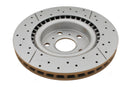 DBA 2009 Pontiac G8 GT 6.0L (V8) Uni-Directional Cross-Drilled/Slotted Front Rotor