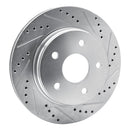R1 02-24 Ram 1500 Classic Front Drill & Slot Silver Rotors