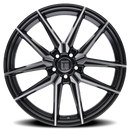 Touren 3294 TR94 18x8 / 5x120 BP / 35mm Offset / 72.56mm Hub Gloss Graphite Brushed w/ Dark Wheel