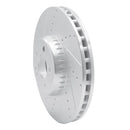 R1 16-23 Mercedes-Benz GLC300 Front & Rear Drilled & Slotted Silver Brake Rotor Set