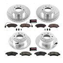 Power Stop 14-19 Ram ProMaster 1500 Front & Rear Z23 Evolution Sport Brake Kit