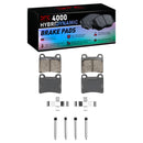 DFC 83-89 Mercedes-Benz 190E Rear 4000 HybriDynamic Brake Pads and Hardware Kit