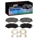 DFC 10-17 Land Rover LR4 Front 4000 HybriDynamic Brake Pads and Hardware Kit