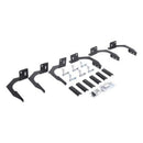 Go Rhino 09-14 Dodge Ram 1500 QC 4DR RB20 Slim Running Boards Kit (Incl. Brackets) - Bedliner Coat