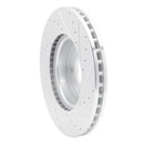 R1 13-19 Cadillac ATS Front & Rear Drilled & Slotted Silver Brake Rotor Set