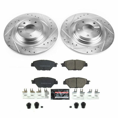 Power Stop 16-18 Mazda CX-9 Front & Rear Z23 Evolution Sport Brake Kit